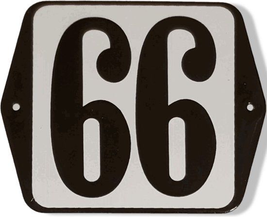 Warentuin Mix Huisnummer Huisnummer standaard nummer 66