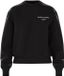 Björn Borg Essential 1 Trui Lange Mouw Dames Sweater - Vrouwen Trui - Zwart - Maat M