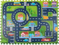 Eddy Toys Playmat city traffic 12pcs eva