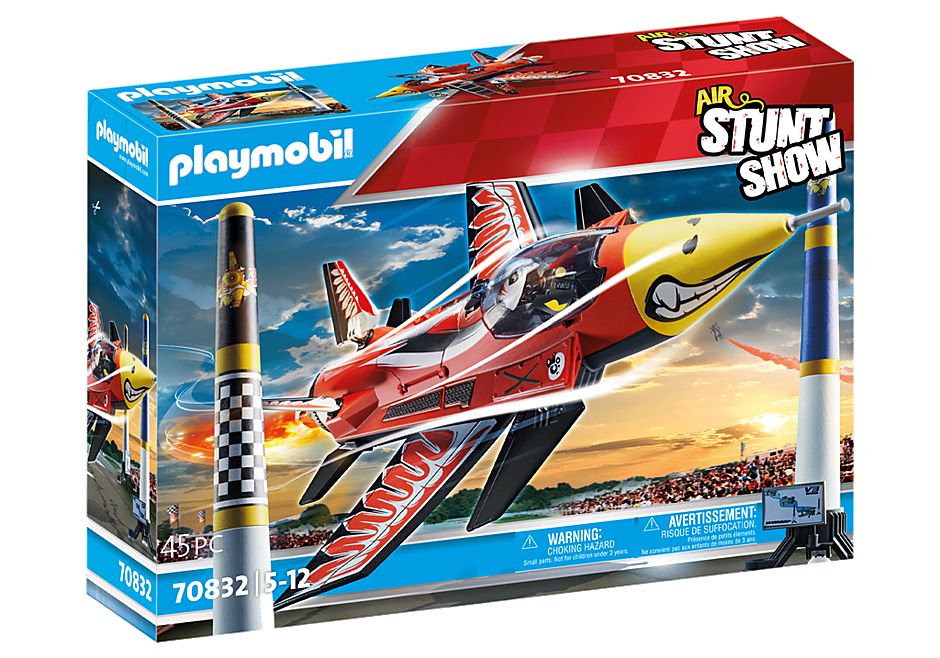 PLAYMOBIL Air Stuntshow jet "Eagle" - 70832 | Action/Adventure | 5-12 jaar