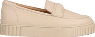 Clarks Loafer Mayhill Vrouwen Beige Leer Maat 41.5