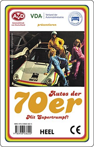 Heel Verlag GmbH Quartett: Autos der 70er