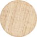 Home Delight Set de 6 sets de table ronds en lin naturel