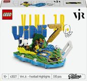 LEGO Editions - Vini Jr. – Voetbalhoogtepunten Voetbal Bouwpakket voor Kinderen - 43027
