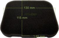 GGP Filtre à air pour Oekonomic 4620, 5120, 4720, PLM 246, PM 434, 508, numéro d'article 180130250-0001