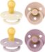BIBS Fopspeen - 0-6 mois - 4-pack - Ivoire/Blush/Dusky Lilac/Heather