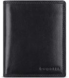 bugatti Savona Upright Wallet With Flap 8CC Zwart