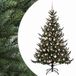 vidaXL Kunstkerstboom met kerstbal 240 cm 300 LED's Warmwit