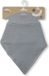 Babyslabbetje Zeverslab - Bandana Slab - Bamboe - Grijs