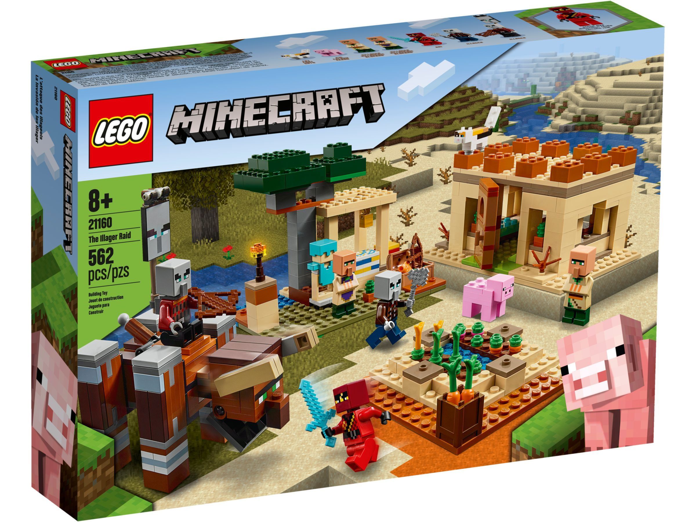 LEGO Minecraft 21160 De Illager overval