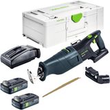 Festool RSC 18 EB Basic accu- reciprozaag 18 V borstelloos + 1x accu 4.0 Ah + snellader + systainer