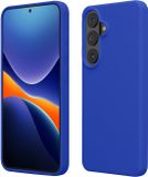 kwmobile telefoonhoesje geschikt voor Samsung Galaxy S26 Plus - Hoesje met siliconen coating - Smartphone case in Baltisch blauw