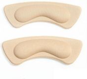 Jumada's Zelfklevende hielbescherming Pads - Foam Hielkussen - One size - 1 Paar - Beige