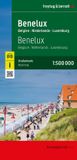 freytag KOMPASS Karten Benelux Road Map 1:500.000