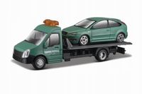Bburago Autotransporter met Ford Focus 1:43