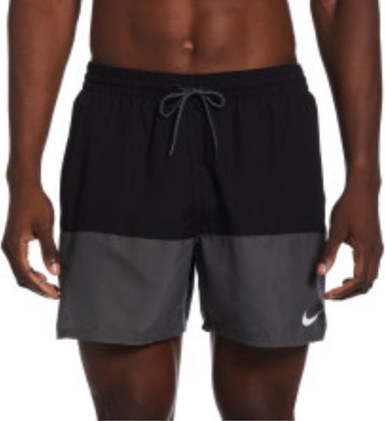Nike Swim 5" VOLLEY SHORT - Zwart - Maat XL