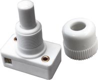 OMEG B1NORLW6LW Bouton-poussoir 250 V/AC 1 A 1x hors/(en) Momentané (L x l) 22 mm x 12.3 mm Blanc Plastique 1 pièce(s)