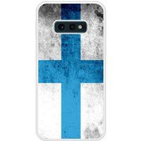 Samsung Galaxy S10e Drapeau marseille Verstevigd hoesje met sublimatie bedrukking