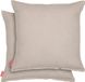 Blumtal Chenille Kussenslopen - Set van 2 - 40 x 40 cm - Taupe