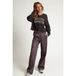 LOOXS 10sixteen rechtvallende longsleeve met tekst - antraciet