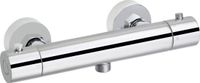 Saqu Essential Douchethermostaat - 15 cm - Chroom - Douchekraan