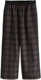 Next Dames Broek met wijde pijpen en contrast tailleband - Zwart