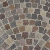 Gardenlux TB gres Tavel tb natuursteen keien verpakt in kratten 10x10x7/9 cm