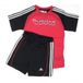 adidas Set zwart/roze meisjes baby pckge