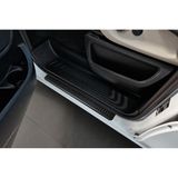 Aluminium Avisa Aluminium dorpels compatibel met Mercedes Vito III/V-Klasse (W447) 2014- 'Riffled Plate' - 2-delig - Zwart