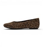 Fitflop Delicato Suede Leopard Ballerina's EU 38 Vrouw