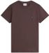 Tommy Hilfiger T-shirt homme XS Coton/Élasthanne Chocolat