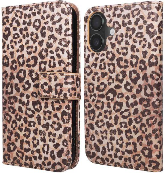 imoshion Design Bookcase voor de Apple iPhone 17 - Leopard Mood