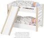 GOKI Poppenbed - Stapelbed Met Glijbaan - 52X28X39Cm - 3 Jaar