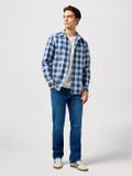 Wrangler TEXAS VERDANT TONE Jeans Heren W38 x L34 Blauw