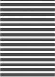 vidaXL Zebra Rolgordijn 160x230 cm Zwart