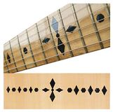 Inlay Diamanten Dammen Inlay Sticker Fret Markers voor Gitaren & Bas - Zwarte Parel