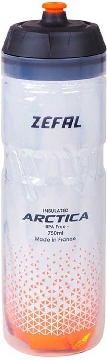 ZEF Arctica 75 - Bidon - 750ml - Zilver/Oranje