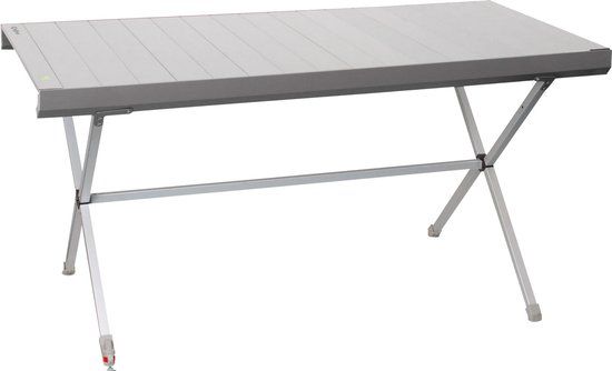 Brunner Axia 6 Titanium Camping Table - Silver