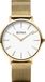 Bowa Dameshorloge Bowa New York Witgouden Mesh Model Bowa-NY384-24-184M
