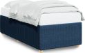 Maison Exclusive - Hemelbed met matras, blauw, 90x190 cm, textiel