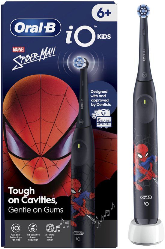 Oral-B iO Kids Marvel Spiderman Roterende Tandenborstel - Kind