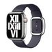 Apple Leather Band Modern Buckle Apple Watch Medium 38mm / 40mm / 41mm / 42mm - Ink - Size S