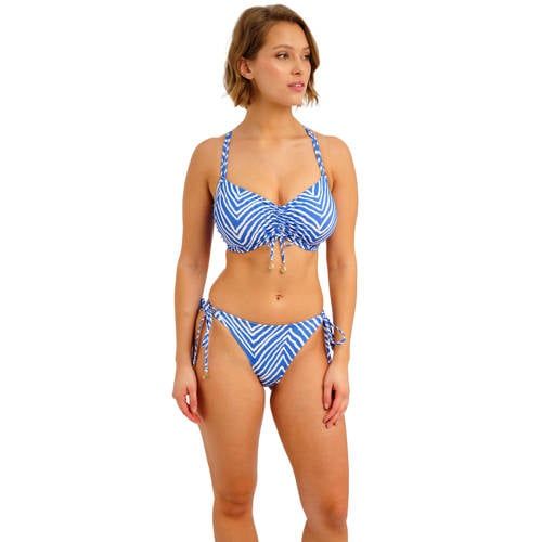 Freya Fiji Falls blauw strik bikinibroekje