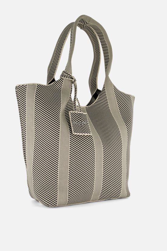 Ilse Jacobsen Knitty01 Schoudertas Leer Beige