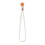 Case & Me Collier en gel, cordon pour cou, Ivoire, Silicone, Universel, 1 pièce, 450 m