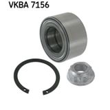 SKF Kit de roulements de roue Vkba 7156 Vw 5z0 407 625
