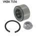 SKF Kit de roulements de roue Vkba 7156 Vw 5z0 407 625