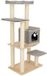 Modern Living Havana Kattenboom Krabpaal Lichtgrijs H155 x L88 x B62 cm