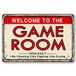 Video Retro Arcade Tin Borden Biljart Theater Poeder Kamer Muur Decor Thuis Gaming Art Poster Gamer Decoraties 20 x 30 cm