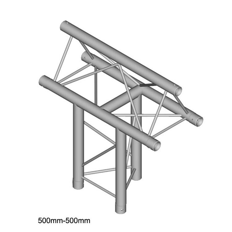 Duratruss DT 23-T37-V 3-weg koppelstuk Apex omhoog verticaal